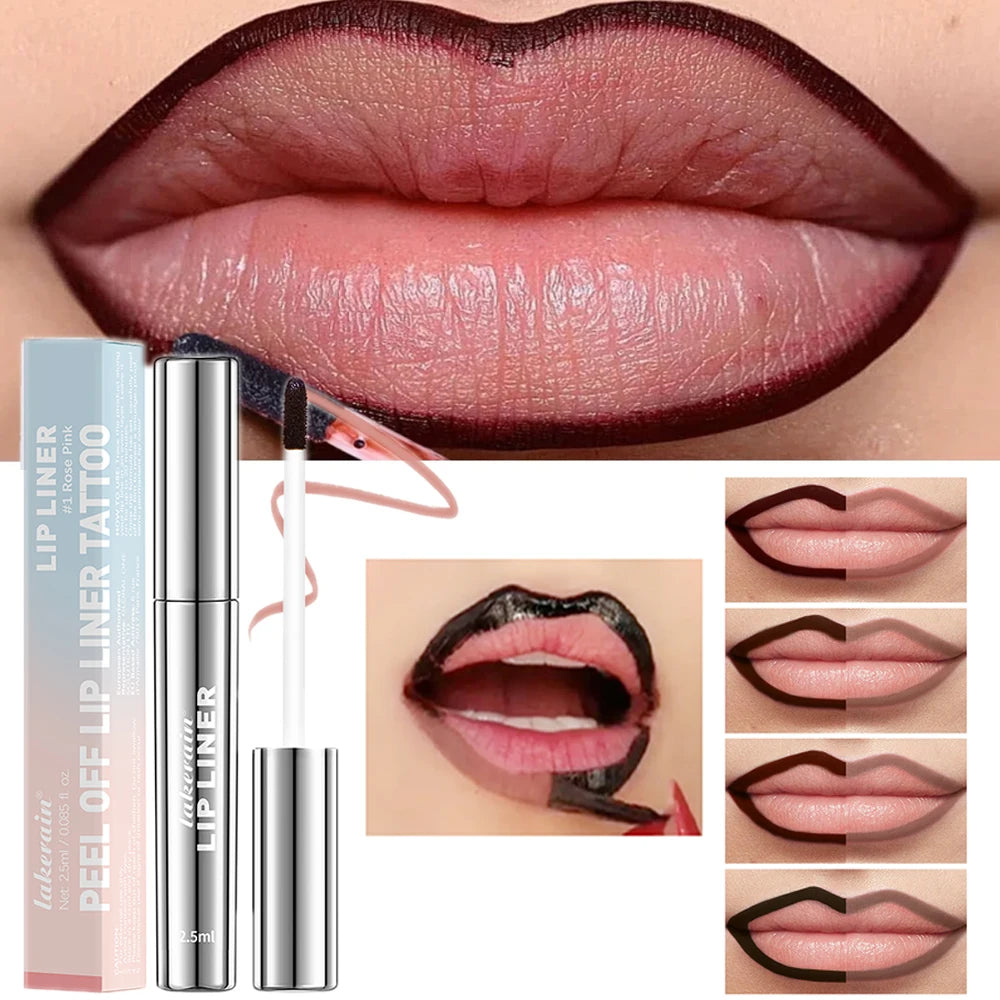 Kamora Peel-Off Lip Liner — Waterproof Long Lasting Matte Tint