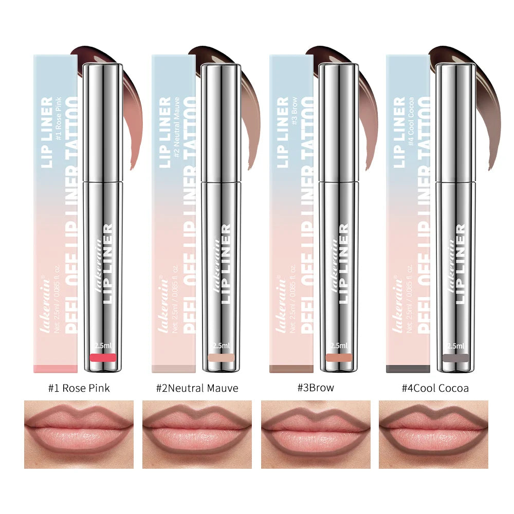 Kamora Peel-Off Lip Liner — Waterproof Long Lasting Matte Tint