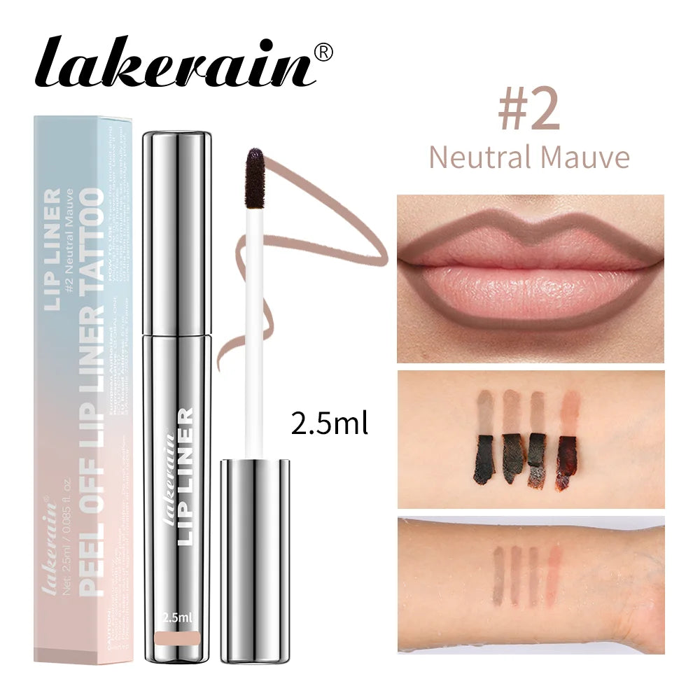 Kamora Peel-Off Lip Liner — Waterproof Long Lasting Matte Tint