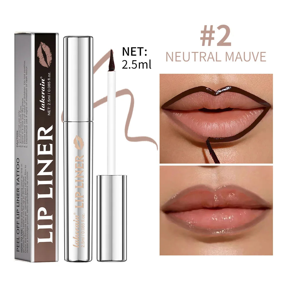 Kamora Peel-Off Lip Liner — Waterproof Long Lasting Matte Tint