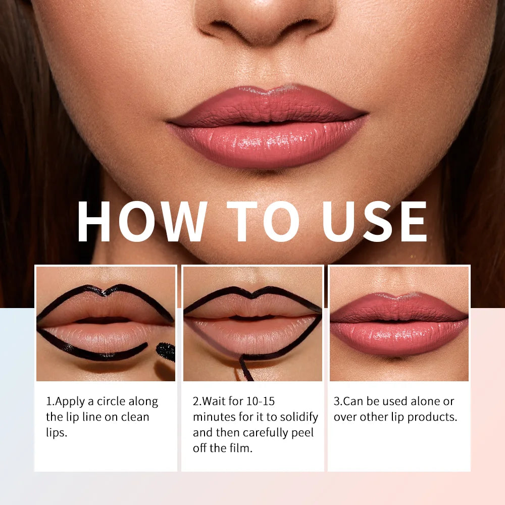 Kamora Peel-Off Lip Liner — Waterproof Long Lasting Matte Tint