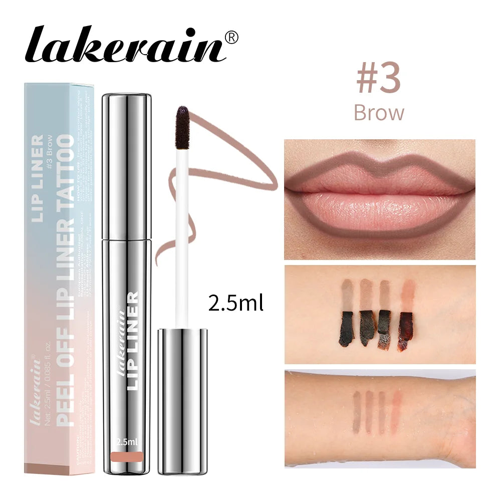 Kamora Peel-Off Lip Liner — Waterproof Long Lasting Matte Tint