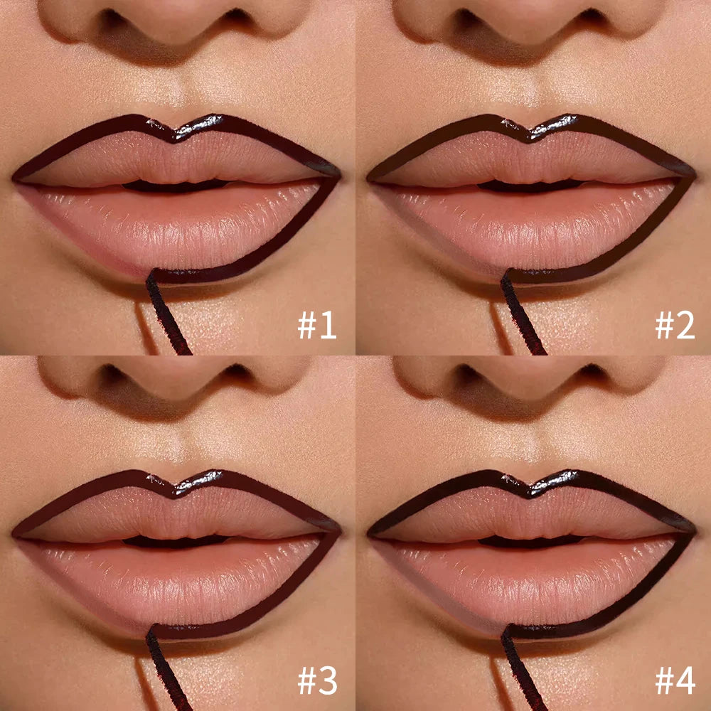 Kamora Peel-Off Lip Liner — Waterproof Long Lasting Matte Tint