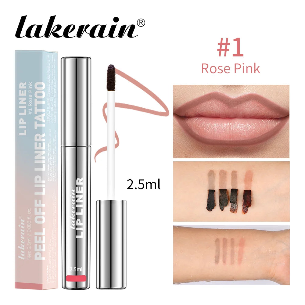 Kamora Peel-Off Lip Liner — Waterproof Long Lasting Matte Tint