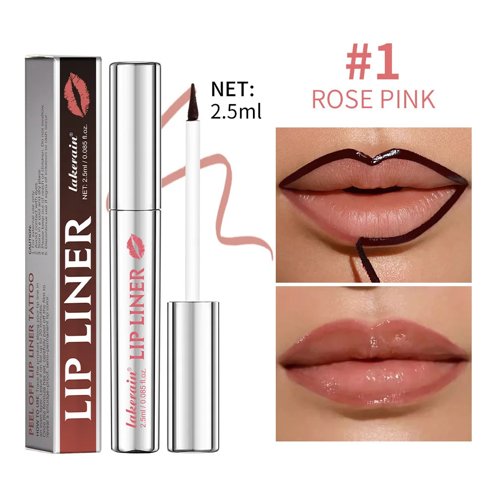 Kamora Peel-Off Lip Liner — Waterproof Long Lasting Matte Tint